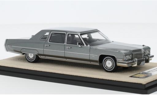 Miniature Cadillac Fleetwood 1/43 Stamp Models 75 Limousine metallise gris 1973 Cadillac Fleetwood 1/43 Stamp Models 75 Limousine metallise gris 1973 miniature