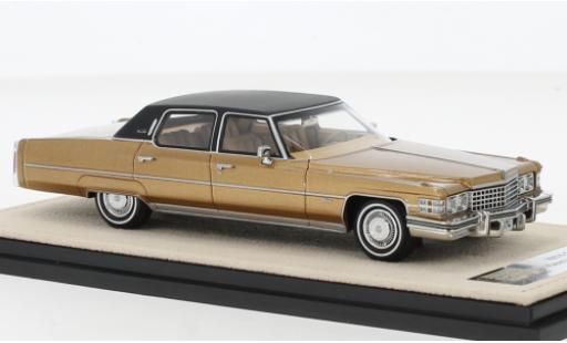 Miniature Cadillac Fleetwood 1/43 Stamp Models Brougham metallise marron 1974 Cadillac Fleetwood 1/43 Stamp Models Brougham metallise marron 1974 miniature
