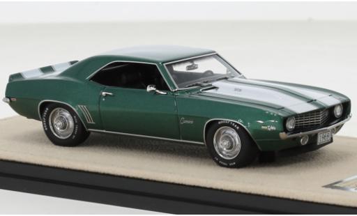Miniature Chevrolet Camaro 1/43 Stamp Models Z28 metallise verte/blanche 1969 Chevrolet Camaro 1/43 Stamp Models Z28 metallise verte/blanche 1969 miniature