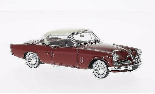 Studebaker Champion 1953 1/43 Spark rouge/elfenbein Sondermodell MCW L.E.300 miniature