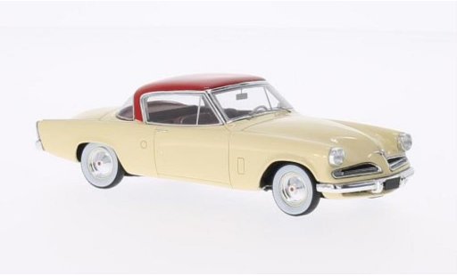 Studebaker Champion 1953 1/43 Spark beige/rouge miniature