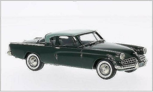 Studebaker Commander Coupe 1/43 Brooklin verte/verte 1954 miniature
