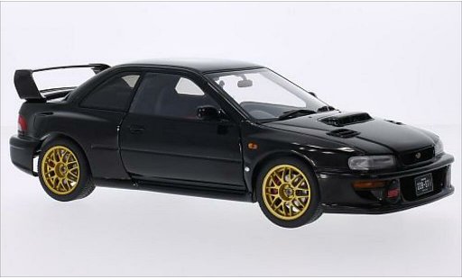 Subaru Impreza 22B 1/18 Autoart noire 1998 miniature