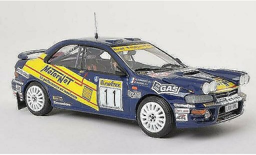 Subaru Impreza WRC 1/43 Trofeu 4x4 Turbo No.11 MotorNet Rallye Monte Carlo 1996 /C.Baroni miniature