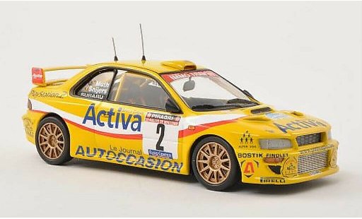 Subaru Impreza WRC 1/43 Trofeu WRC2000 No.2 Rally de Wallonie 2003 /Muth miniature