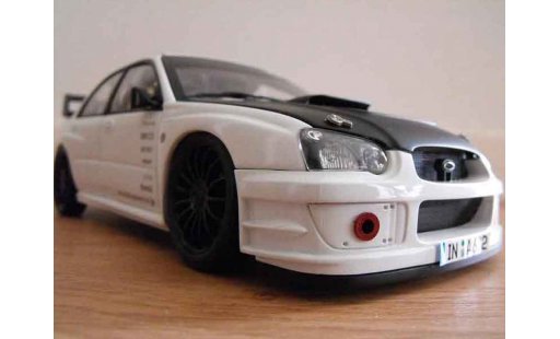 Subaru Impreza WRX 1/18 Autoart 2003 plain body white miniature