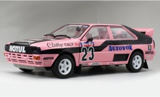 Miniature Audi Quattro 1/18 Sun Star A1 No.23 Autovox Rallycross EM Frankreich 1987 C.Caly Audi Quattro 1/18 Sun Star A1 No.23 Autovox Rallycross EM Frankreich 1987 C.Caly miniature