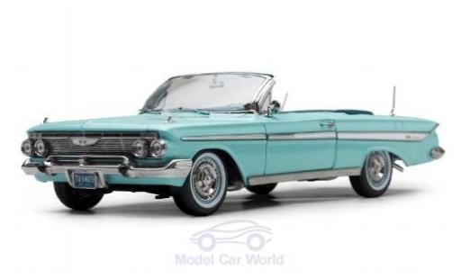 Chevrolet Impala 1/18 Sun Star Cabriolet türkis 1961 miniature