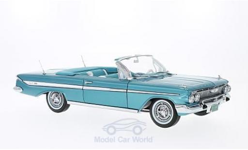 Chevrolet Impala 1961 1/18 Sun Star Cabriolet metallise türkis 1961 miniature