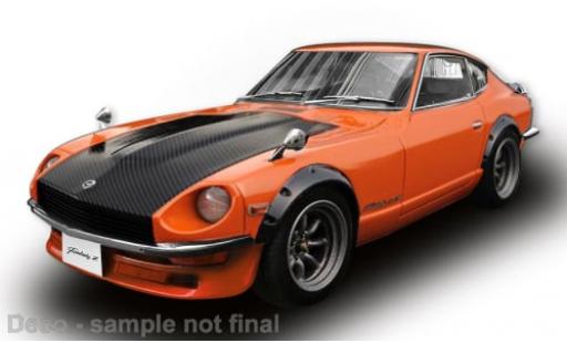 Datsun Fairlady 1/18 Sun Star Z (S30) orange/carbon RHD 1970 1:18 miniature