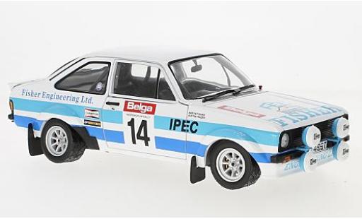 Miniature Ford Escort 1/18 Sun Star II RS1800 No.14 Rally Ypern 1981 B.Fisher/A.Frazer Ford Escort 1/18 Sun Star II RS1800 No.14 Rally Ypern 1981 B.Fisher/A.Frazer miniature