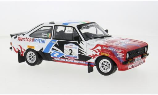 Ford Escort 1/18 Sun Star Mk II RS 1800 No.2 Killarney Historic Rally 2019 1:18 miniature