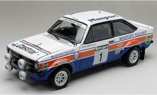 Miniature Ford Escort 1/18 Sun Star MkII RS 1800 No.1 Masport Castrol Rallye WM Rally Neuseeland 1979 H.Mikkola/A.Hertz Ford Escort 1/18 Sun Star MkII RS 1800 No.1 Masport Castrol Rallye WM Rally Neuseeland 1979 H.Mikkola/A.Hertz miniature