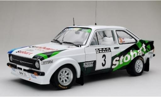 Miniature Ford Escort 1/18 Sun Star MkII RS 1800 No.3 Stobart RAC Rally 2008 M.Wilson/J.Millington Ford Escort 1/18 Sun Star MkII RS 1800 No.3 Stobart RAC Rally 2008 M.Wilson/J.Millington miniature