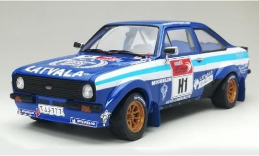 Miniature Ford Escort 1/18 Sun Star MkII RS1800 Latvala Motorpsort Historic Rally Sport Rallye Estonia 2012 J-M.Latvala/A.Sairanen Ford Escort 1/18 Sun Star MkII RS1800 Latvala Motorpsort Historic Rally Sport Rallye Estonia 2012 J-M.Latvala/A.Sairanen miniature