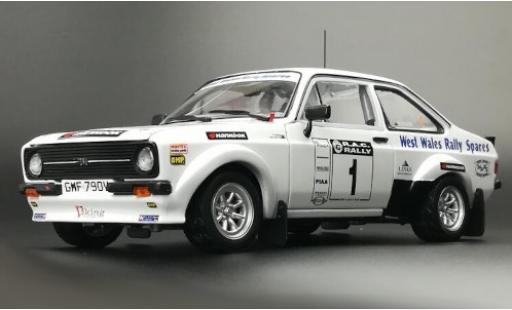 Miniature Ford Escort 1/18 Sun Star MkII RS1800 No.1 Viking Motorsport West Wales Rally Spares RAC Rally 2009 G.Evans/J.Millington Ford Escort 1/18 Sun Star MkII RS1800 No.1 Viking Motorsport West Wales Rally Spares RAC Rally 2009 G.Evans/J.Millington miniature