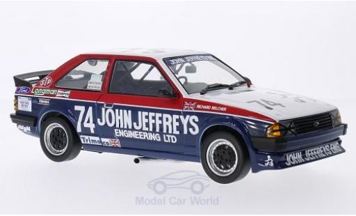 Miniature Ford Escort MKI 1/18 Sun Star MKIII 1600i RHD No.74 John Jeffreys Engineering BTCC R.Belcher 1985 Ford Escort MKI 1/18 Sun Star MKIII 1600i RHD No.74 John Jeffreys Engineering BTCC R.Belcher 1985 miniature