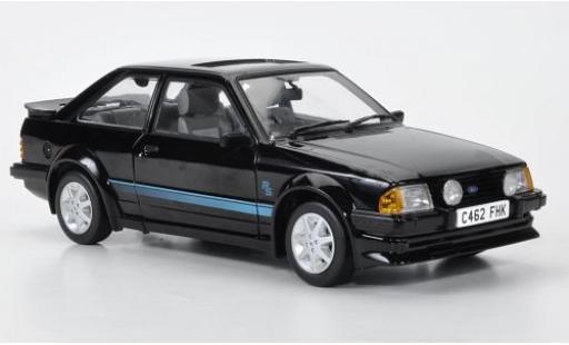 Miniature Ford Escort 1/18 Sun Star MKIII RS Turbo noire/Dekor RHD 1984 gefahren des Lady Diana Ford Escort 1/18 Sun Star MKIII RS Turbo noire/Dekor RHD 1984 gefahren des Lady Diana miniature
