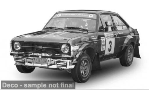 Ford Escort 1/18 Sun Star RS 1800 RAC Rally 2023 #3 1:18 miniature