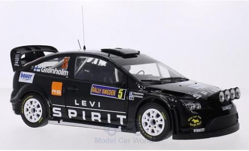 Miniature Ford Focus RS WRC 1/18 Sun Star RS WRC08 No.5 M-Sport Levi Spirit Rally Finnland 2010 M.Grönholm/T.Rautiainen Ford Focus RS WRC 1/18 Sun Star RS WRC08 No.5 M-Sport Levi Spirit Rally Finnland 2010 M.Grönholm/T.Rautiainen miniature