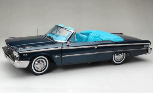Miniature Ford Galaxy 1/18 Sun Star Galaxie 500 XL Cabriolet bleue 1963 Ford Galaxy 1/18 Sun Star Galaxie 500 XL Cabriolet bleue 1963 miniature