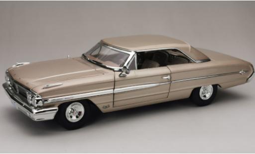 Miniature Ford Galaxy 1/18 Sun Star Galaxie 500 XL Hardtop metallise beige 1964 Ford Galaxy 1/18 Sun Star Galaxie 500 XL Hardtop metallise beige 1964 miniature