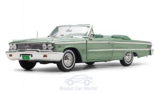 Miniature Ford Galaxy 1/18 Sun Star Galaxie 500XL Cabriolet metallise verte 1963 Ford Galaxy 1/18 Sun Star Galaxie 500XL Cabriolet metallise verte 1963 miniature