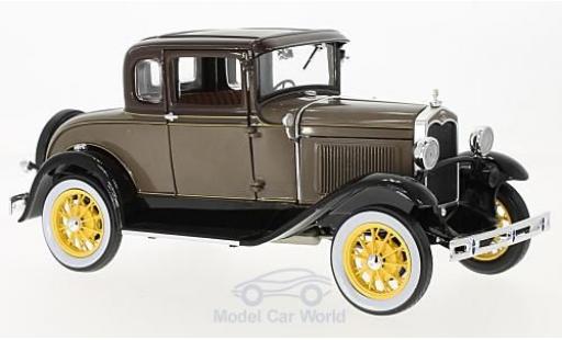 Miniature Ford Model A 1/18 Sun Star Coupe marron 1931 Ford Model A 1/18 Sun Star Coupe marron 1931 miniature
