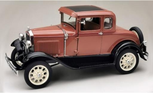 Miniature Ford Model A 1/18 Sun Star Coupe marron/noire 1931 Ford Model A 1/18 Sun Star Coupe marron/noire 1931 miniature