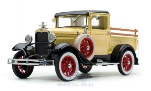 Miniature Ford Model A 1/18 Sun Star Pick Up jaune/noire 1931 Ford Model A 1/18 Sun Star Pick Up jaune/noire 1931 miniature