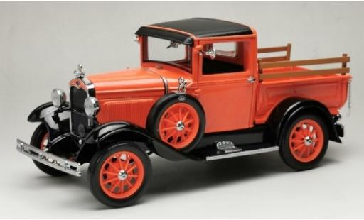 Miniature Ford Model A 1/18 Sun Star Pick Up orange/noire 1931 Ford Model A 1/18 Sun Star Pick Up orange/noire 1931 miniature