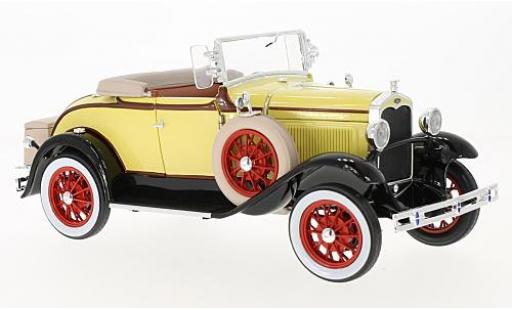Miniature Ford Model A 1/18 Sun Star Roadster jaune/noire 1931 Ford Model A 1/18 Sun Star Roadster jaune/noire 1931 miniature