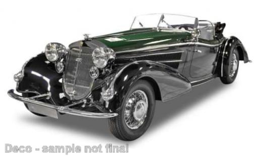Horch 855 1/18 Sun Star Roadster noire/metallise verte 1939 1:18 miniature