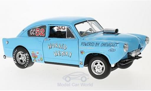 Miniature Kaiser Henry J 1/18 Sun Star Gasser bleue Horrid Henry 1951 Kaiser Henry J 1/18 Sun Star Gasser bleue Horrid Henry 1951 miniature