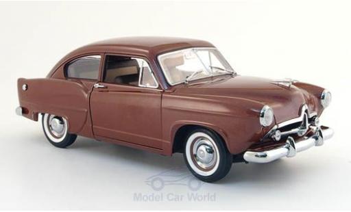 Miniature Kaiser Henry J 1/18 Sun Star metallise marron 1951 Kaiser Henry J 1/18 Sun Star metallise marron 1951 miniature