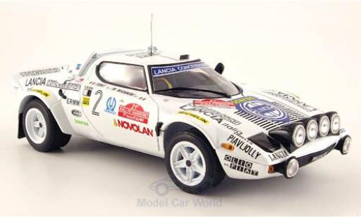 Miniature Lancia Stratos 1/18 Sun Star HF No.2 Rallye WM Rallye Sanremo 1979 Tony/M.Mannini ohne Vitrine Lancia Stratos 1/18 Sun Star HF No.2 Rallye WM Rallye Sanremo 1979 Tony/M.Mannini ohne Vitrine miniature
