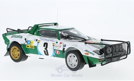 Miniature Lancia Stratos 1/18 Sun Star HF Rally No.3 Rallye WM Safari Rallye 1975 S.Munari/L.Drews Lancia Stratos 1/18 Sun Star HF Rally No.3 Rallye WM Safari Rallye 1975 S.Munari/L.Drews miniature