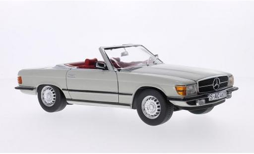 Miniature Mercedes 350 1/18 Sun Star SL (R107) grise 1977 Verdeck ouvert Mercedes 350 1/18 Sun Star SL (R107) grise 1977 Verdeck ouvert miniature