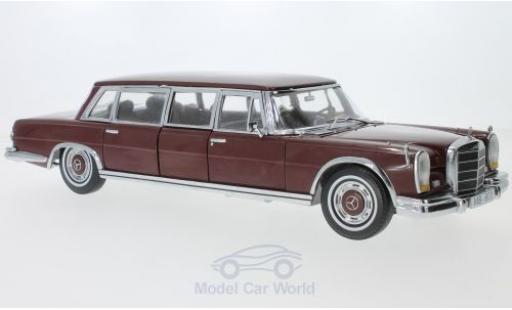 Miniature Mercedes 600 1/18 Sun Star Pullman rouge 1966 Mercedes 600 1/18 Sun Star Pullman rouge 1966 miniature