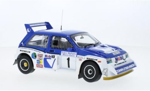 MG Metro 1/18 Sun Star 6R4 No.1 Rallye Manx 1986 1:18 miniature