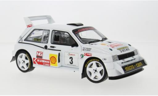 Miniature MG Metro 1/18 Sun Star 6R4 No.3 Donegal International Rally 2006 1:18 MG Metro 1/18 Sun Star 6R4 No.3 Donegal International Rally 2006 1:18 miniature