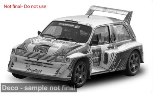 Miniature MG Metro 1/18 Sun Star 6R4 Rallylegend 2019 #18 1:18 MG Metro 1/18 Sun Star 6R4 Rallylegend 2019 #18 1:18 miniature