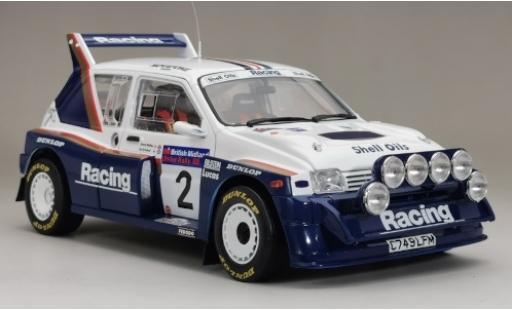 Miniature MG Metro 1/18 Sun Star 6R4 RHD No.2 Rothmans Racing British Midland Ulster Rallye 1986 J.McRae/I.Grindrod MG Metro 1/18 Sun Star 6R4 RHD No.2 Rothmans Racing British Midland Ulster Rallye 1986 J.McRae/I.Grindrod miniature