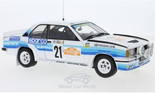 Miniature Opel Ascona 1/18 Sun Star 400 No.21 Conrero Rallye WM Rallye San Remo 1982 D.Cerrato/G.Cerri Opel Ascona 1/18 Sun Star 400 No.21 Conrero Rallye WM Rallye San Remo 1982 D.Cerrato/G.Cerri miniature