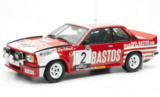 Miniature Opel Ascona 1/18 Sun Star B 400 No.2 -Bastos Dealer Team Bastos Lotto Haspengouwrally 1982 y compris les Decals G.Colsoul/A.Lopes Opel Ascona 1/18 Sun Star B 400 No.2 -Bastos Dealer Team Bastos Lotto Haspengouwrally 1982 y compris les Decals G.Colsoul/A.Lopes miniature