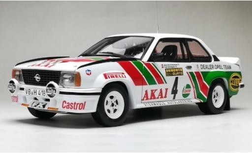 Miniature Opel Ascona 1/18 Sun Star B 400 No.4 Dealer Team Castrol International Sachs Winter Rallye 1981 J-O.Kristiansen/F.Hartwigsen Opel Ascona 1/18 Sun Star B 400 No.4 Dealer Team Castrol International Sachs Winter Rallye 1981 J-O.Kristiansen/F.Hartwigsen miniature