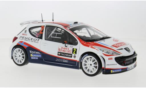 Peugeot 207 1/18 Sun Star S2000 No.2 Rallye WM Rallye Monte Carlo 2011 1:18 miniature