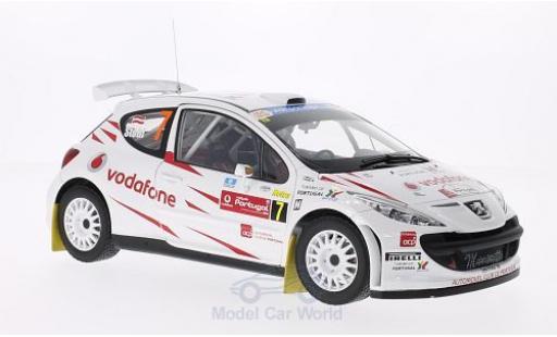 Peugeot 207 S2000 1/18 Sun Star S2000 No.7 Vodafone Rallye Portugal 2008 M.Stohl/I.Minor miniature
