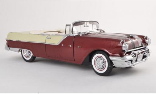 Miniature Pontiac Star Chief 1/18 Sun Star Cabriolet blanche/dkl.-marron blanche/marron 1955 Verdeck ouvert Pontiac Star Chief 1/18 Sun Star Cabriolet blanche/dkl.-marron blanche/marron 1955 Verdeck ouvert miniature
