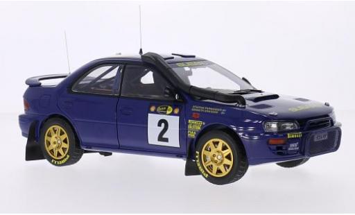 Miniature Subaru Impreza 1/18 Sun Star 555 No.2 555 Safari Rallye Kenia 1996 avec Decals K.Eriksson/S.Parmander Subaru Impreza 1/18 Sun Star 555 No.2 555 Safari Rallye Kenia 1996 avec Decals K.Eriksson/S.Parmander miniature